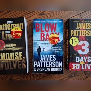 Three James Patterson Books